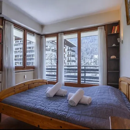 Overlooking The Mont Blanc Range *