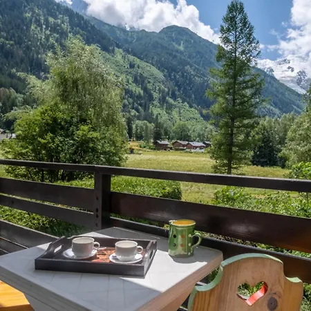 Overlooking The Mont Blanc Range *